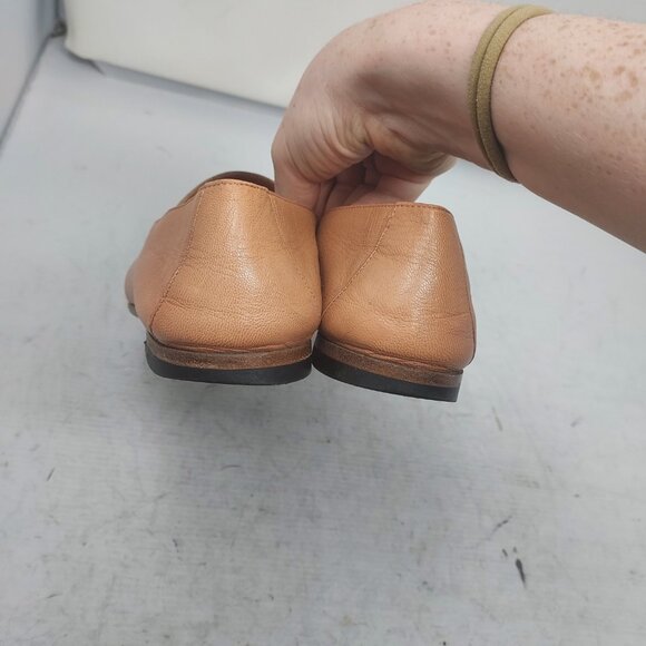 Hermes Rose Bubinga Blush Ancora Leather Loafer - Picture 10 of 12